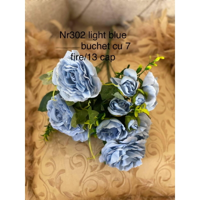 Buchet trandafiri bleu cod 302