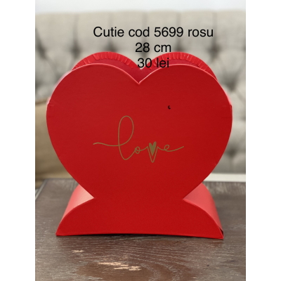 Cutie cod 5699 rosu