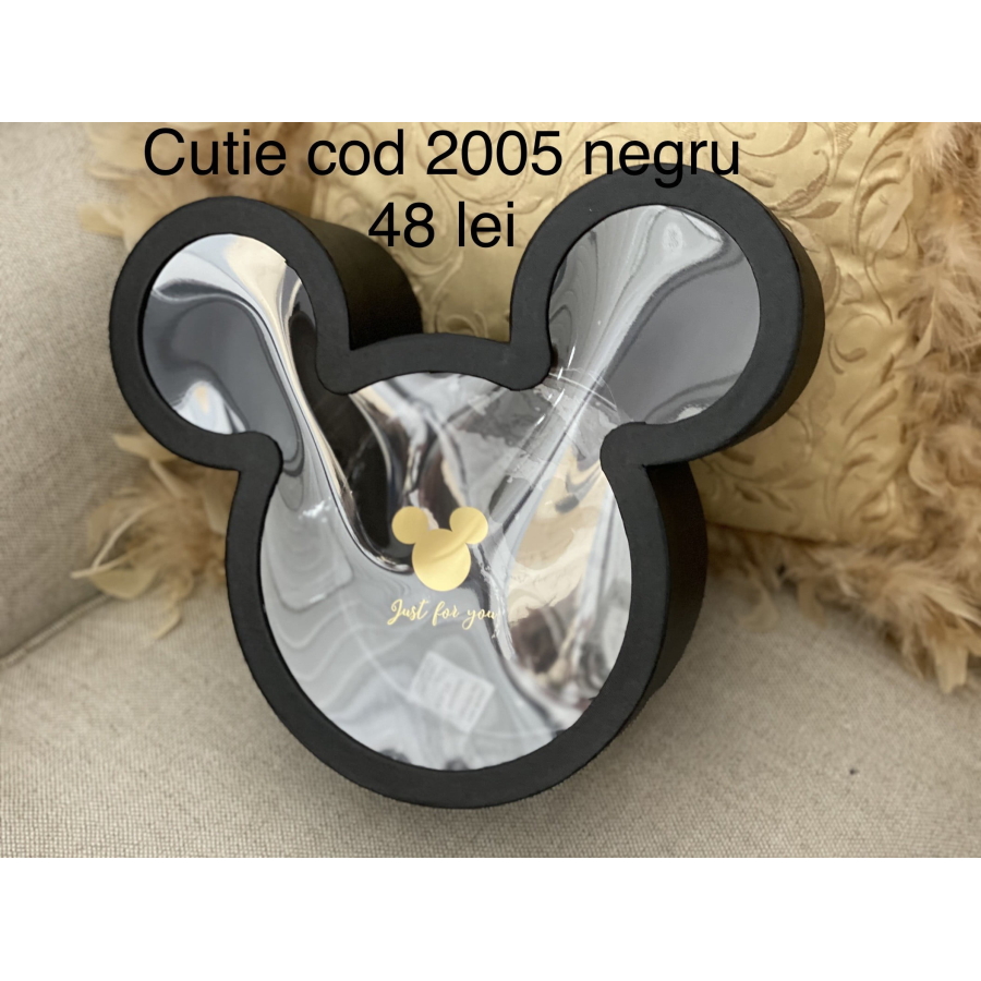 Cutie mickey cod 2005 Negru