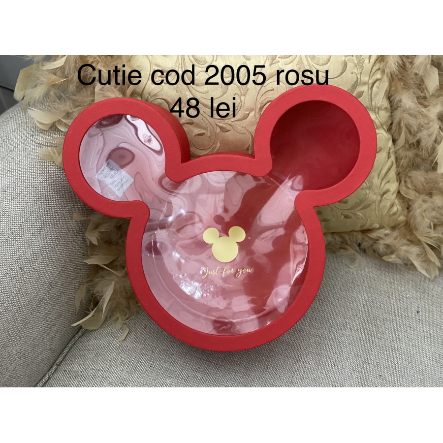 Cutie mickey cod 2005 Rosu