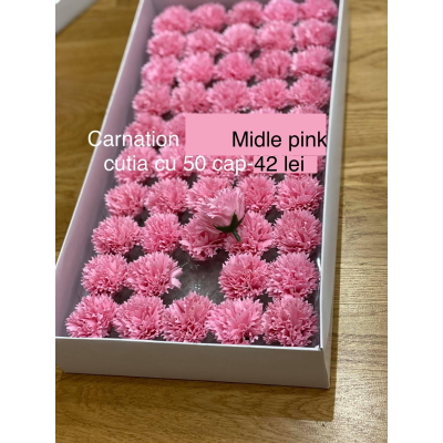 Garoafe din săpun Carnation Middle pink