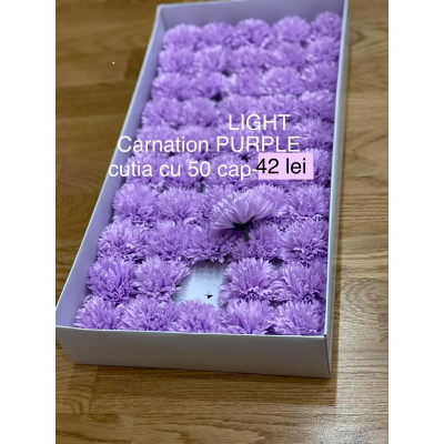 Garoafe din săpun Carnation light Purple