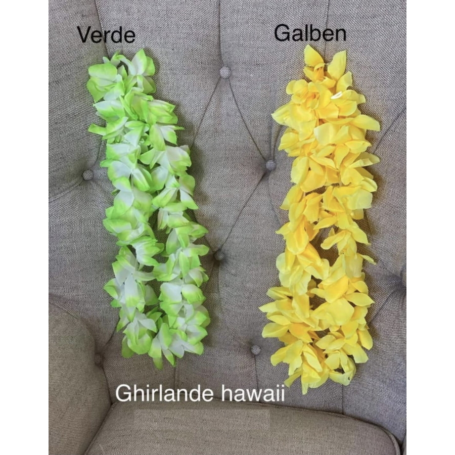 Ghirlanda hawaii verde
