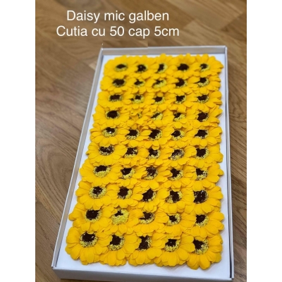 Margarete din săpun Daisy mic Galben yellow