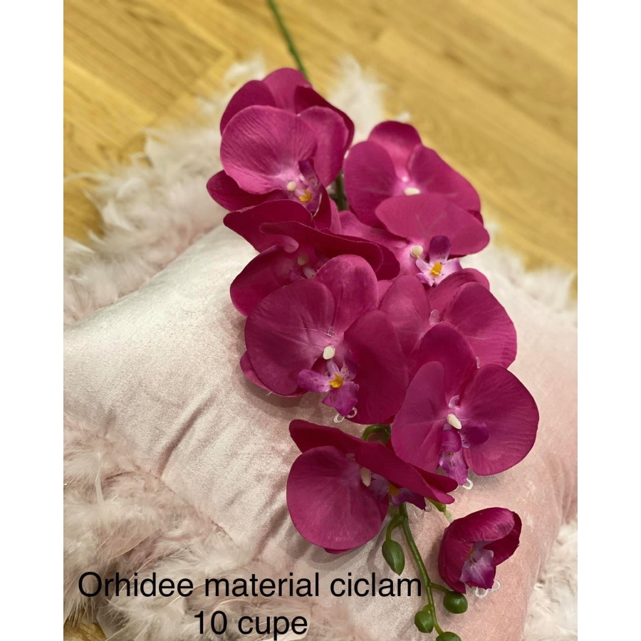Orhidee material textil  Ciclam