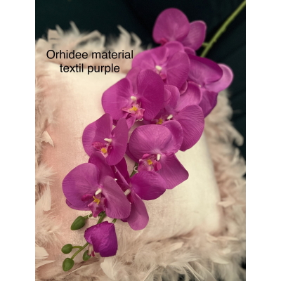 Orhidee material textil purple lungime 80 cm