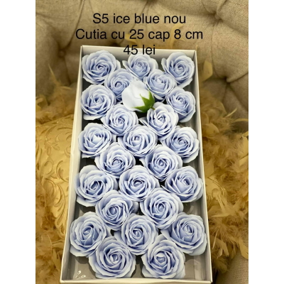 Trandafiri de sapun 8 cm s5 icr blue nou