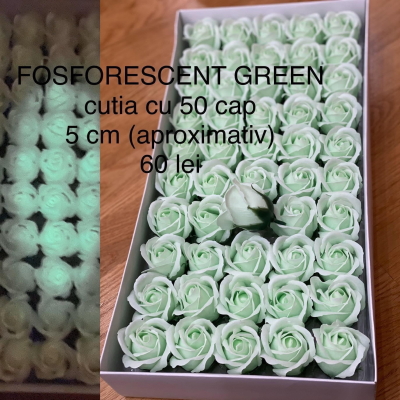Trandafiri de săpun Fosforescent  Green