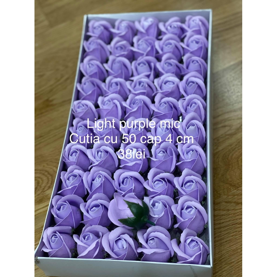 Trandafiri de săpun  Light purple mic