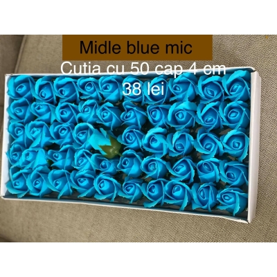 Trandafiri de săpun  Middle blue mic