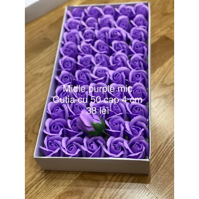 Trandafiri de săpun  Middle purple mic