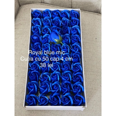 Trandafiri de săpun Royal blue mic