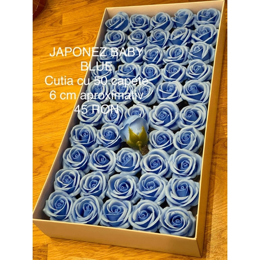 Trandafiri de sapun japonez Baby blue h2-26
