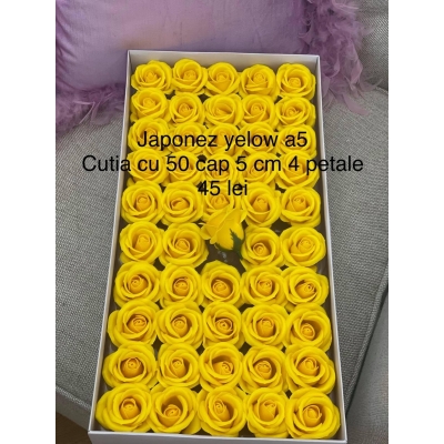 Trandafiri de sapun japonez Yellow a5