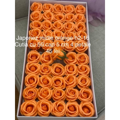 Trandafiri de sapun japonez midle orange h2-16