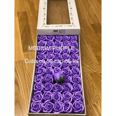 Trandafiri de săpun premium superparfumați Medium purple